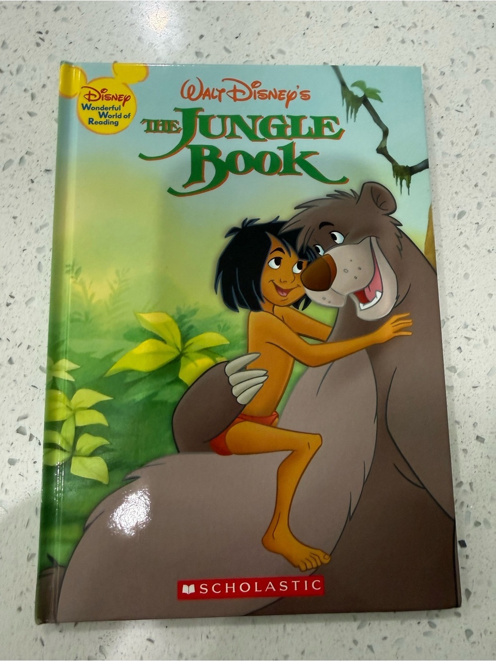 Disney The Jungle Book Green Yellow Brown Hardcover